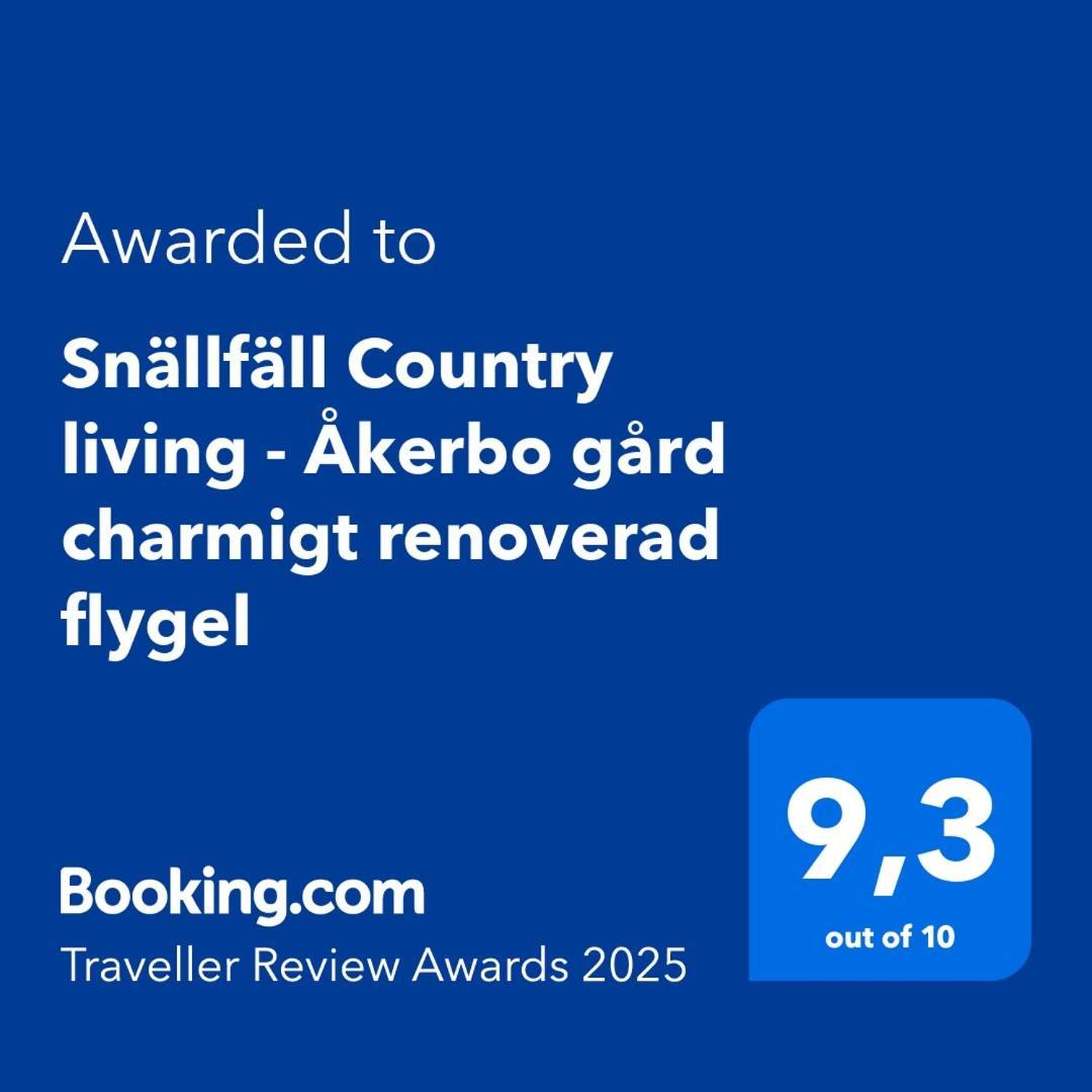 קריסטינהאמן Snaellfaell Country Living - Akerbo Gard Charmigt Renoverad Flygel מראה חיצוני תמונה